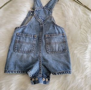 Toddler overall-shorts 12-18 months